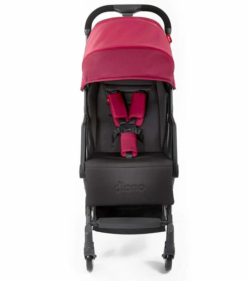 Diono Traverze Silver Edition Compact Stroller - Pink 4 Diono Traverze Silver Edition Compact Stroller - Pink - Image 2