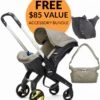 Doona Infant Car Seat + Accessory Bundle - Dune (Beige) 2 Doona Infant Car Seat + Accessory Bundle - Dune (Beige) -Graco Store doona infant car seat accessory bundle dune beige 183