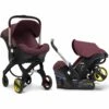 Doona Infant Car Seat & Stroller - Cherry (Burgundy)