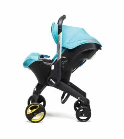Doona Infant Car Seat & Stroller - Sky (Turquoise) -Graco Store doona infant car seat stroller sky turquoise 68