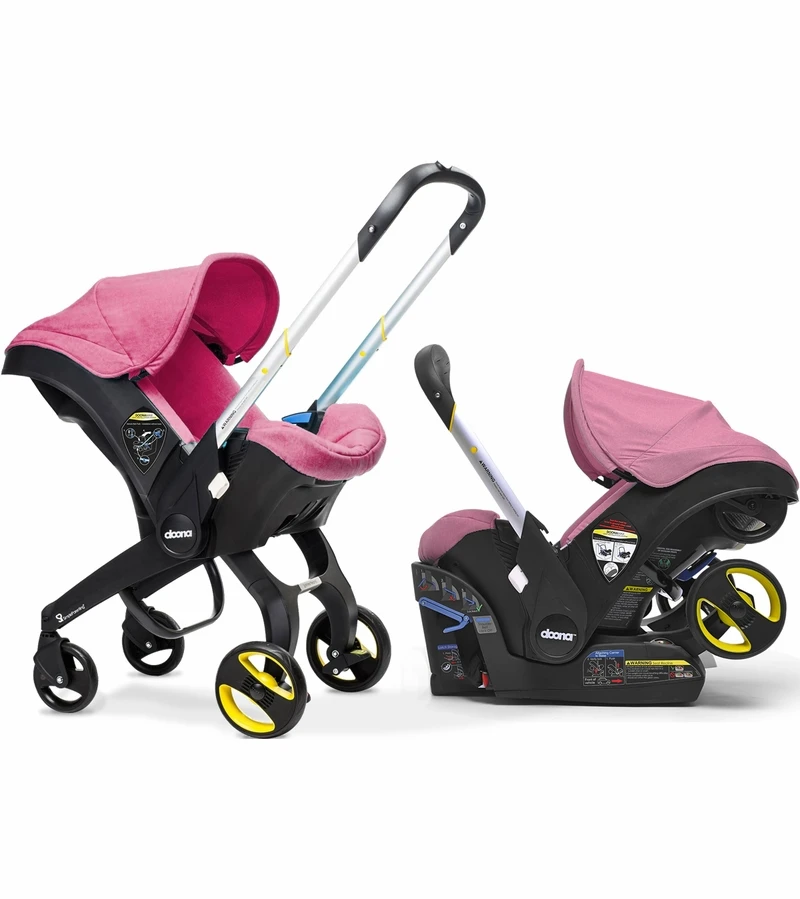 Doona Infant Car Seat & Stroller - Sweet (Pink) 3 Doona Infant Car Seat & Stroller - Sweet (Pink)