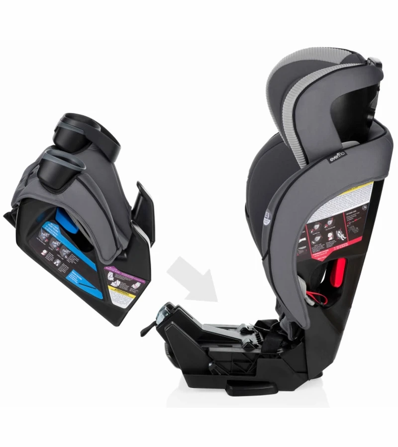 Evenflo Everyfit 4-In-1 Convertible Car Seat - Winston 7 Evenflo Everyfit 4-In-1 Convertible Car Seat - Winston - Image 5