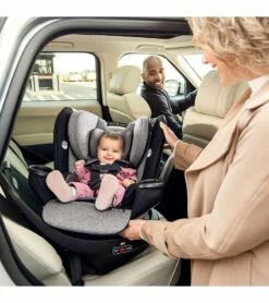 Evenflo GOLD Revolve360 Rotating All-In-One Car Seat - Opal Pink -Graco Store evenflo gold revolve360 rotating all in one car seat opal pink 30