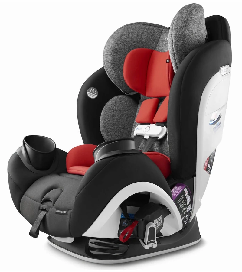 Evenflo GOLD SensorSafe EveryStage All-In-One Convertible Car Seat - Garnet Red 3 Evenflo GOLD SensorSafe EveryStage All-In-One Convertible Car Seat - Garnet Red