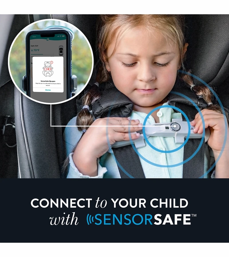 Evenflo GOLD SensorSafe Revolve360 Extend Rotational All-In-One Convertible Car Seat - Emerald Green (Green & Gentle) 8 Evenflo GOLD SensorSafe Revolve360 Extend Rotational All-In-One Convertible Car Seat - Emerald Green (Green & Gentle) - Image 6