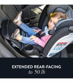 Evenflo GOLD SensorSafe Revolve360 Extend Rotational All-In-One Convertible Car Seat - Opal Pink -Graco Store evenflo gold sensorsafe revolve360 extend rotational all in one convertible car seat opal pink 150