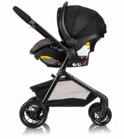 Evenflo Pivot Modular Travel System With SafeMax Infant Car Seat - Casual Gray -Graco Store evenflo pivot modular travel system with safemax infant car seat casual gray 165