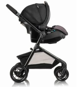 Evenflo Pivot Modular Travel System With SafeMax Infant Car Seat - Casual Gray -Graco Store evenflo pivot modular travel system with safemax infant car seat casual gray 166