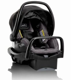 Evenflo Pivot Modular Travel System With SafeMax Infant Car Seat - Casual Gray -Graco Store evenflo pivot modular travel system with safemax infant car seat casual gray 168