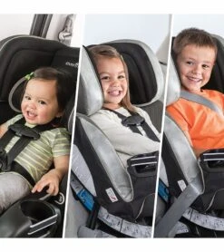 Evenflo Platinum Symphony DLX All-in-One Convertible Car Seat - Ashland Gray -Graco Store evenflo platinum symphony dlx all in one convertible car seat ashland gray 106
