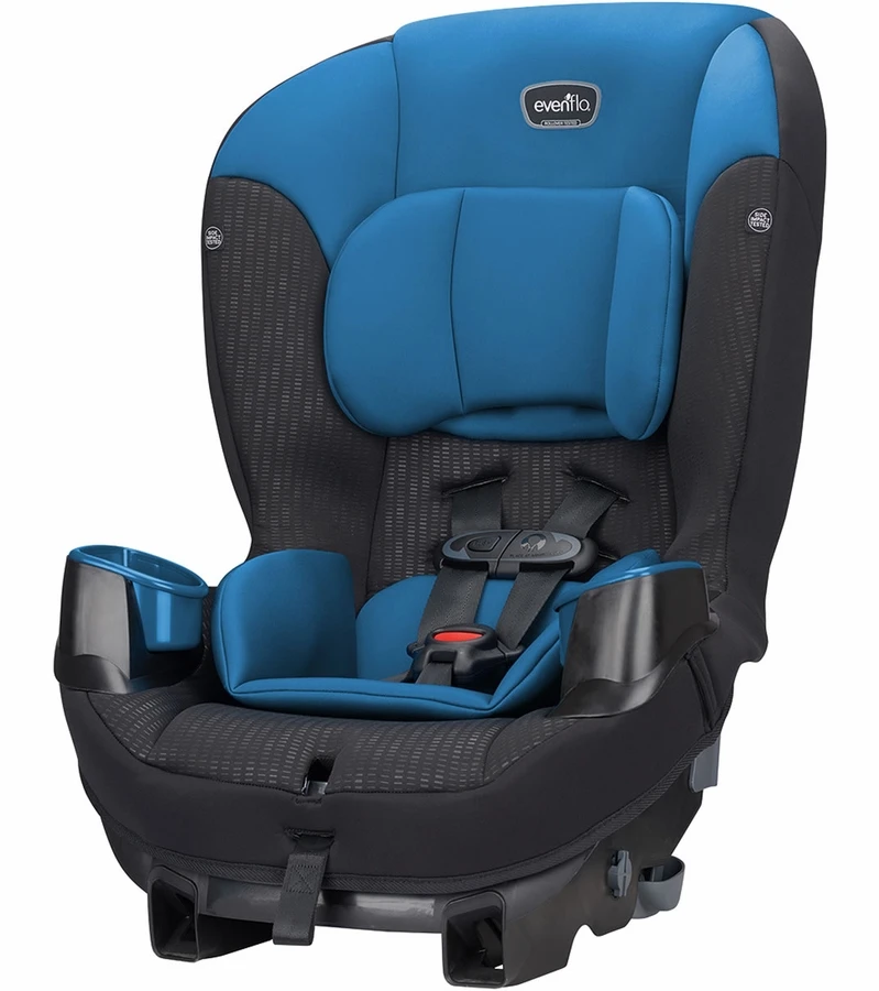 Evenflo Sonus Lightweight Convertible Car Seat - Sound Wave 3 Evenflo Sonus Lightweight Convertible Car Seat - Sound Wave
