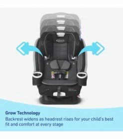 Graco 4Ever DLX SnugLock Grow 4-in-1 Convertible Car Seat - Henry -Graco Store graco 4ever dlx snuglock grow 4 in 1 convertible car seat henry 89