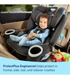 Graco 4Ever DLX SnugLock Grow 4-in-1 Convertible Car Seat - Henry -Graco Store graco 4ever dlx snuglock grow 4 in 1 convertible car seat henry 91