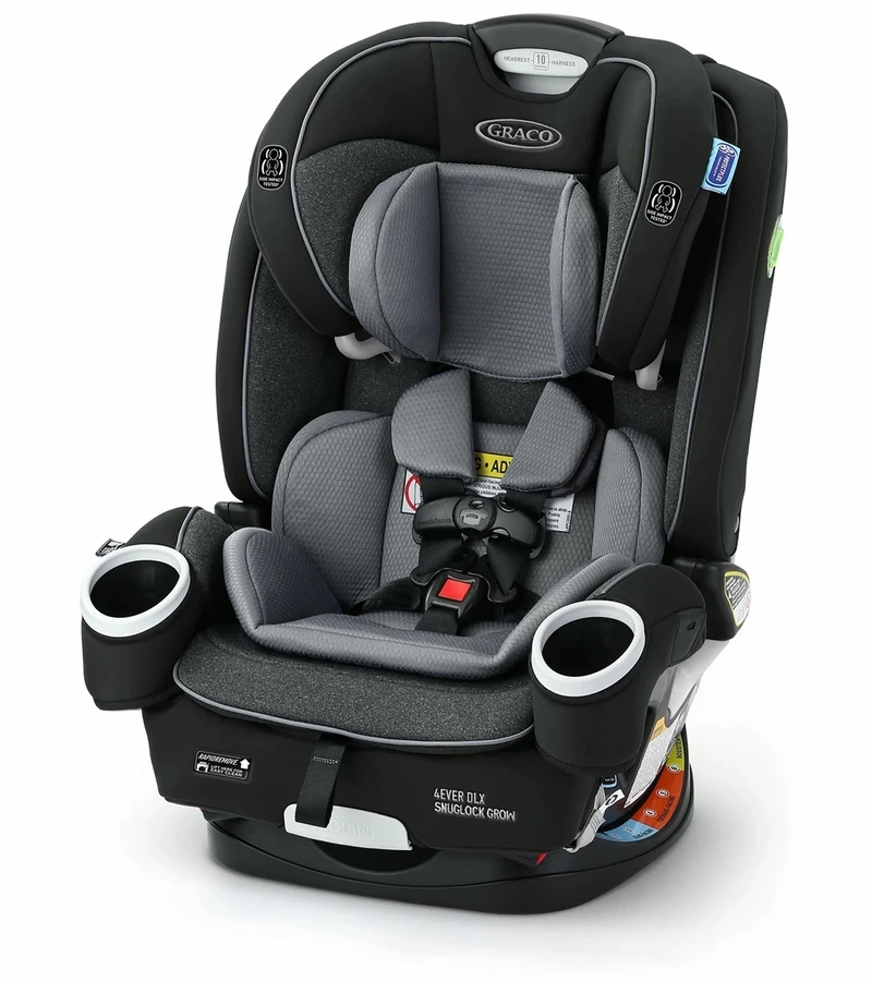 Graco 4Ever DLX SnugLock Grow 4-in-1 Convertible Car Seat - Richland 3 Graco 4Ever DLX SnugLock Grow 4-in-1 Convertible Car Seat - Richland