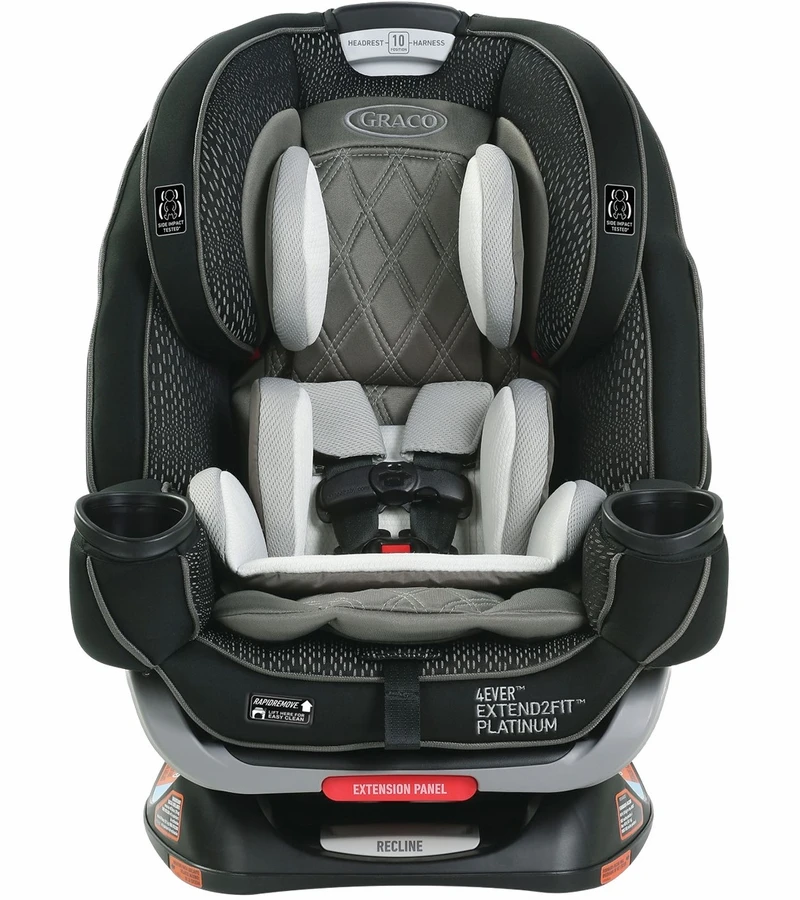 Graco 4Ever Extend2Fit Platinum 4-in-1 Car Seat - Hurley 4 Graco 4Ever Extend2Fit Platinum 4-in-1 Car Seat - Hurley - Image 2
