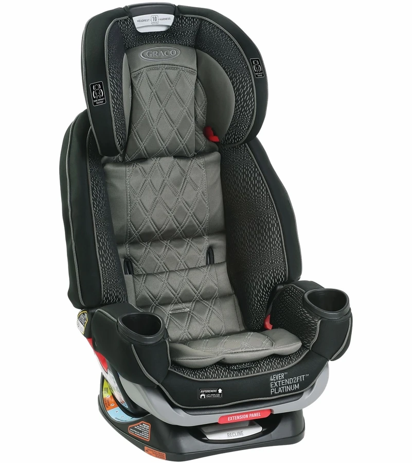 Graco 4Ever Extend2Fit Platinum 4-in-1 Car Seat - Hurley 7 Graco 4Ever Extend2Fit Platinum 4-in-1 Car Seat - Hurley - Image 5