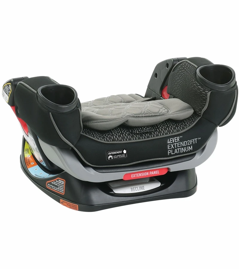 Graco 4Ever Extend2Fit Platinum 4-in-1 Car Seat - Hurley 8 Graco 4Ever Extend2Fit Platinum 4-in-1 Car Seat - Hurley - Image 6