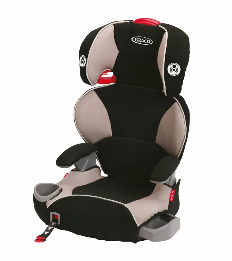 Graco AFFIX Highback Belt Positioning Booster Car Seat With Latch System - Pierce 3 Graco AFFIX Highback Belt Positioning Booster Car Seat With Latch System - Pierce