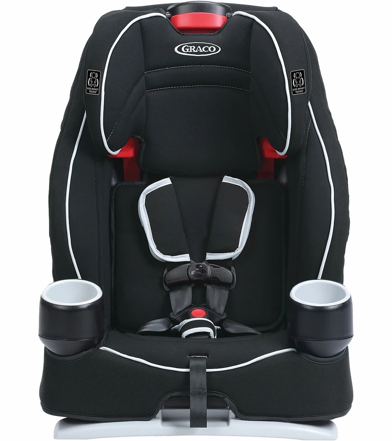 Graco Atlas 65 2-in-1 Harness Booster Car Seat - Glacier 4 Graco Atlas 65 2-in-1 Harness Booster Car Seat - Glacier - Image 2