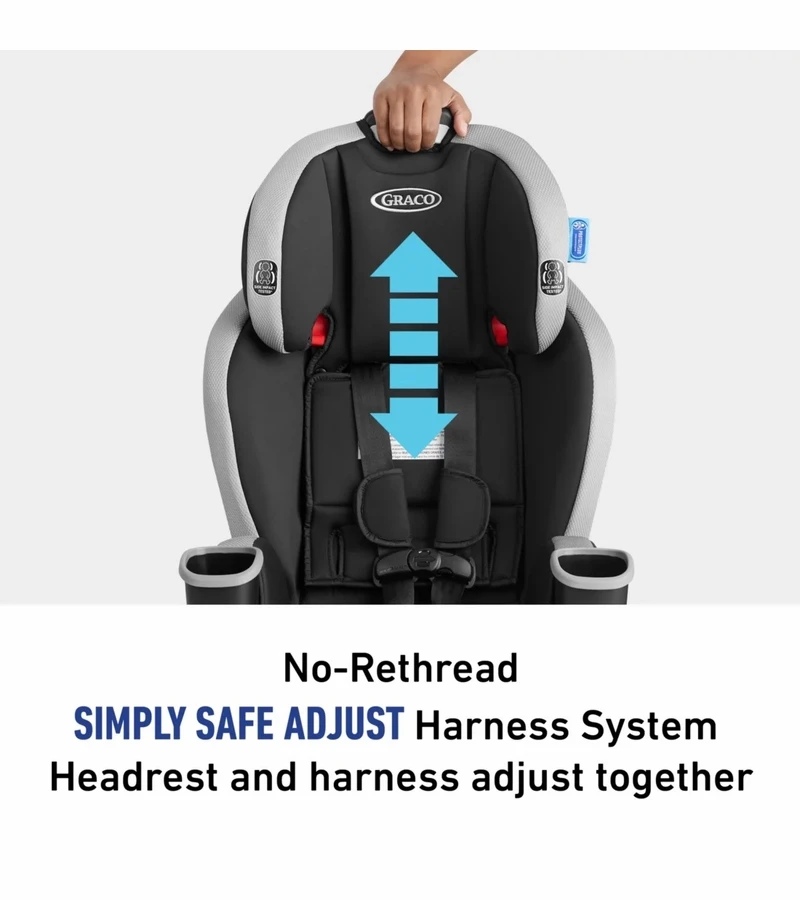 Graco Extend2Fit 3-in-1 Convertible Car Seat - Hamilton 9 Graco Extend2Fit 3-in-1 Convertible Car Seat - Hamilton - Image 7