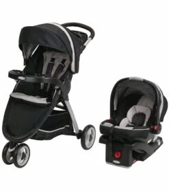 Graco FastAction Fold Sport Click Connect Travel System - Pierce