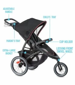 Graco FastAction Jogger LX Stroller - Tansy 8 Graco FastAction Jogger LX Stroller - Tansy -Graco Store graco fastaction jogger lx stroller tansy 121
