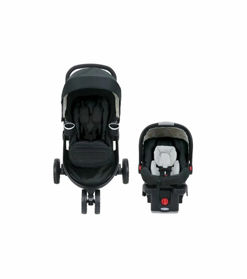 Graco Modes 3 Lite Click Connect Travel System - Bloom 4 Graco Modes 3 Lite Click Connect Travel System - Bloom - Image 2
