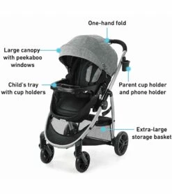 Graco Modes Pramette Travel System - Ellington -Graco Store graco modes pramette travel system ellington 162