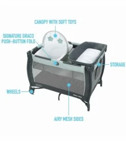 Graco Pack 'n Play Care Suite Playard - Winfield -Graco Store graco pack n play care suite playard winfield 133