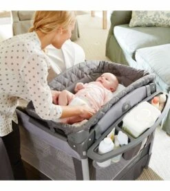 Graco Pack 'n Play Playard Newborn Napper Oasis With Soothe Surround Technology - Camden -Graco Store graco pack n play playard newborn napper oasis with soothe surround technology camden 187