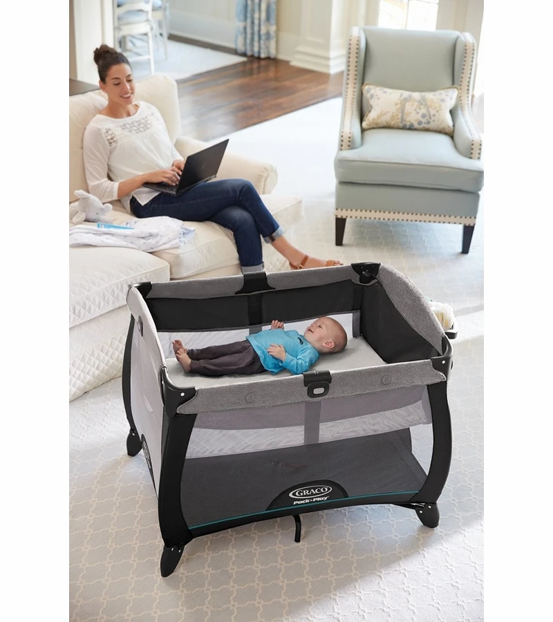 Graco Pack 'n Play Playard Quick Connect Portable Napper - Darcie 9 Graco Pack 'n Play Playard Quick Connect Portable Napper - Darcie - Image 7