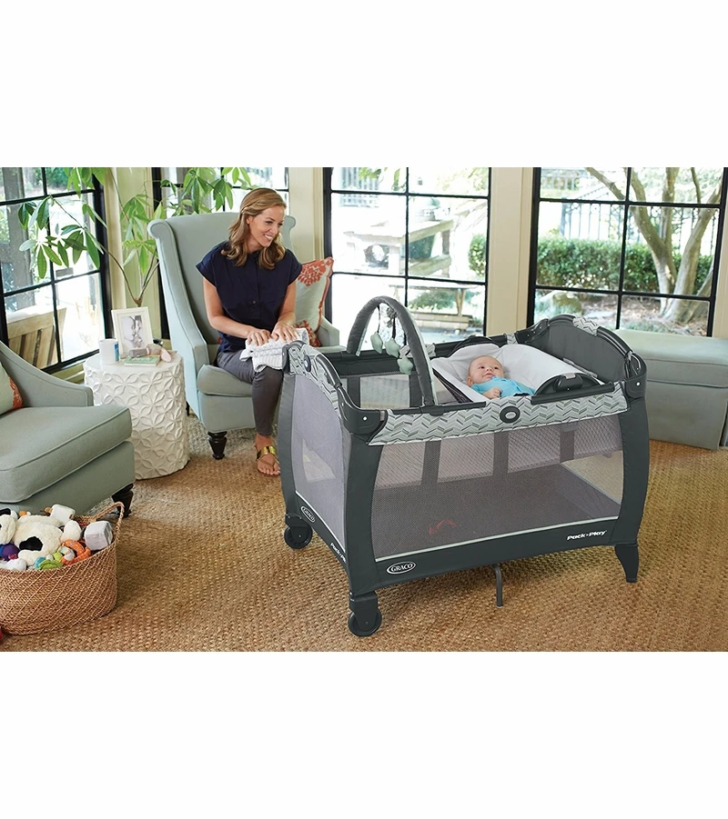 Graco Pack 'n Play Playard Reversible Napper & Changer LX - Landry 6 Graco Pack 'n Play Playard Reversible Napper & Changer LX - Landry - Image 4