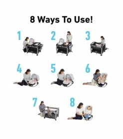 Graco Pack 'n Play Rock 'n Grow Playard - Orson 10 Graco Pack 'n Play Rock 'n Grow Playard - Orson -Graco Store graco pack n play rock n grow playard orson 140