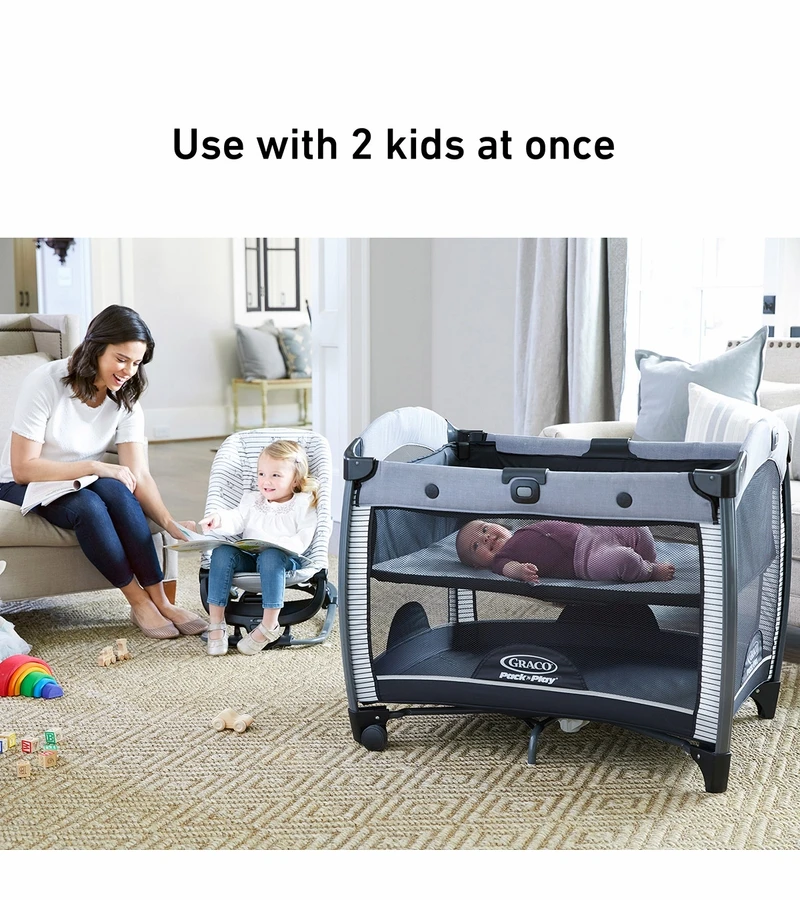 Graco Pack 'n Play Rock 'n Grow Playard - Orson 7 Graco Pack 'n Play Rock 'n Grow Playard - Orson - Image 5