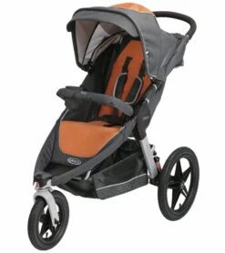 Graco Relay Click Connect Stroller - Tangerine -Graco Store graco relay click connect stroller tangerine 136