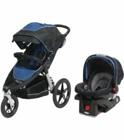 Graco Relay Click Connect Travel System - Jaguar