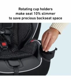 Graco SlimFit 3-in-1 Narrow All-in-One Convertible Car Seat - Galactic -Graco Store graco slimfit 3 in 1 narrow all in one convertible car seat galactic 30
