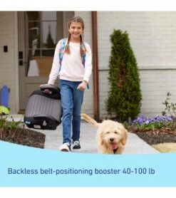 Graco TurboBooster 2.0 Backless Booster Car Seat - Denton 9 Graco TurboBooster 2.0 Backless Booster Car Seat - Denton -Graco Store graco turbobooster 2 0 backless booster car seat denton 8