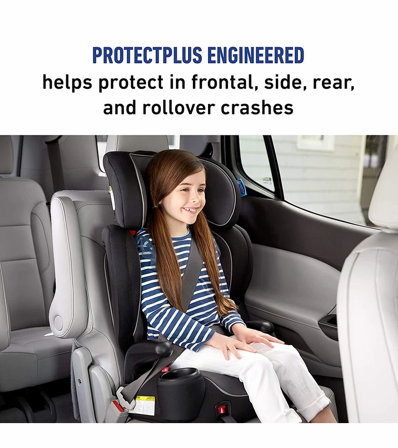 Graco TurboBooster Stretch Booster Seat - Ainsley 7 Graco TurboBooster Stretch Booster Seat - Ainsley - Image 5