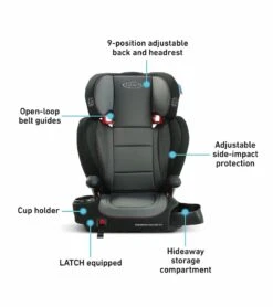 Graco TurboBooster Stretch Booster Seat - Ainsley 13 Graco TurboBooster Stretch Booster Seat - Ainsley -Graco Store graco turbobooster stretch booster seat ainsley 163