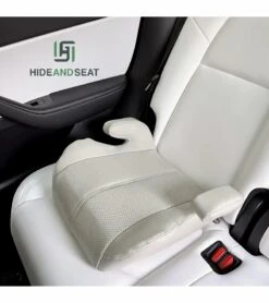 HideandSeat Backless Booster Seat - White -Graco Store hideandseat backless booster seat white 8