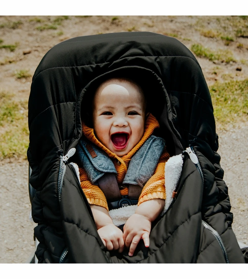 JJ Cole Car Seat Cover - Black 6 JJ Cole Car Seat Cover - Black - Image 4