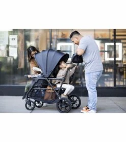 Joovy Caboose RS Premium Sit And Stand Stroller - Jet -Graco Store joovy caboose rs premium sit and stand stroller jet 118