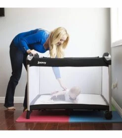 Joovy Room2 Playard- Black -Graco Store joovy room2 playard black 102