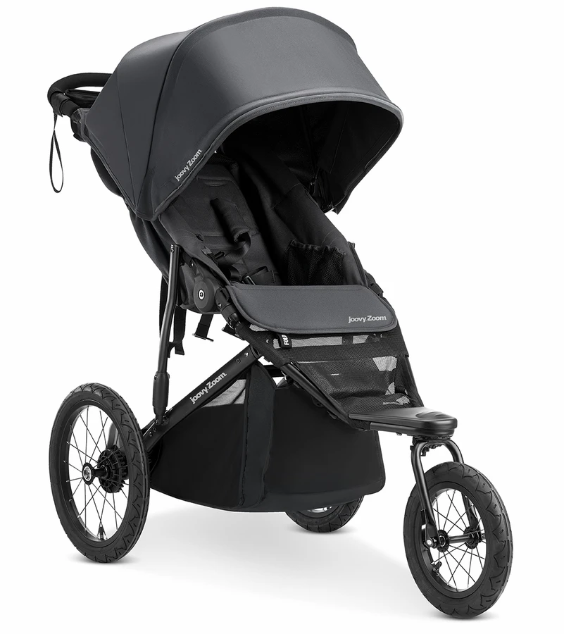 Joovy Zoom Single Jogging Stroller - Jet 3 Joovy Zoom Single Jogging Stroller - Jet