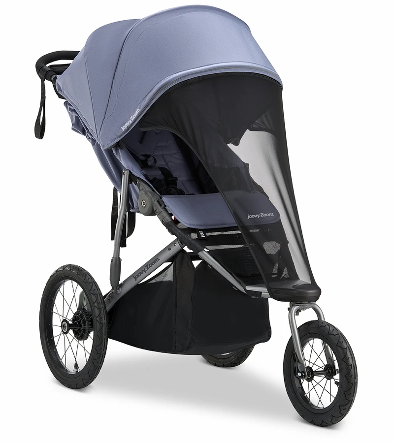Joovy Zoom Single Jogging Stroller - Slate 4 Joovy Zoom Single Jogging Stroller - Slate - Image 2
