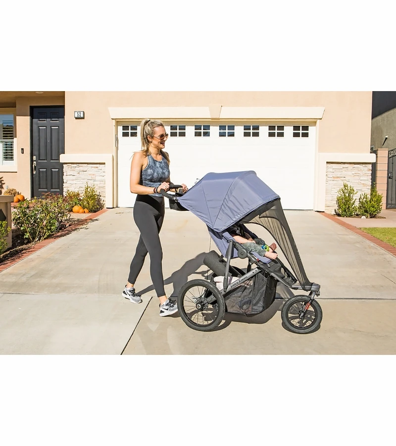 Joovy Zoom Single Jogging Stroller - Slate 7 Joovy Zoom Single Jogging Stroller - Slate - Image 5