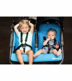 Joovy Zoom X2 Lightweight Jogging Side By Side Double Stroller - Glacier -Graco Store joovy zoom x2 lightweight jogging side by side double stroller glacier 34