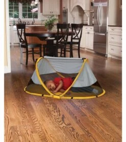 KidCo PeaPod Travel Bed - Sunshine -Graco Store kidco peapod travel bed sunshine 160