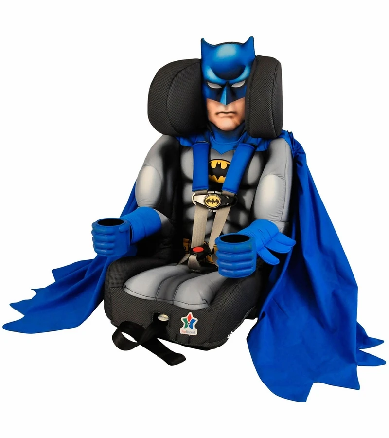 KidsEmbrace Harness Booster Car Seat - Batman 3 KidsEmbrace Harness Booster Car Seat - Batman